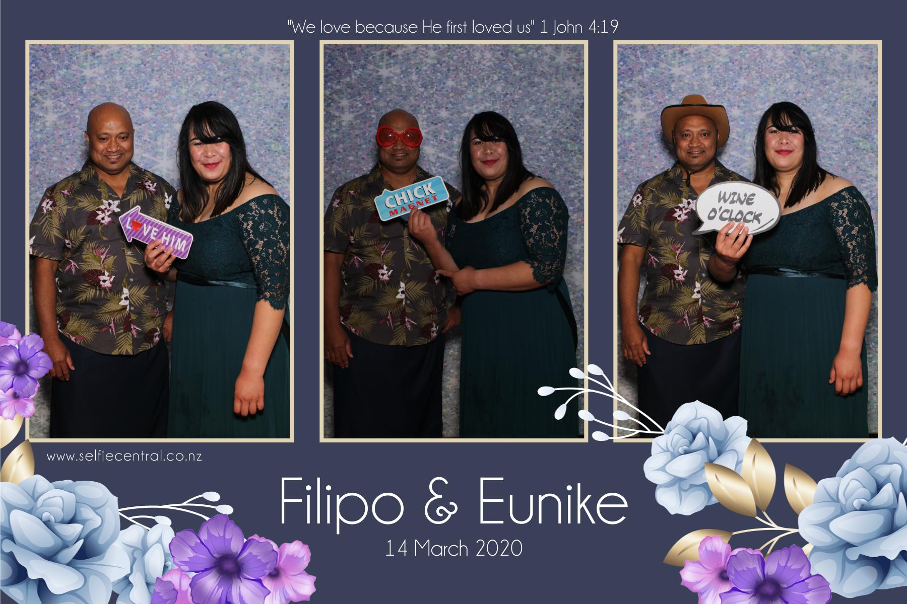 Filipo and Eunike's Wedding | View more photos from the event at gallery.photobooth.co.nz/u/SelfieCentral/Filipo-and-Eunikes-Wedding